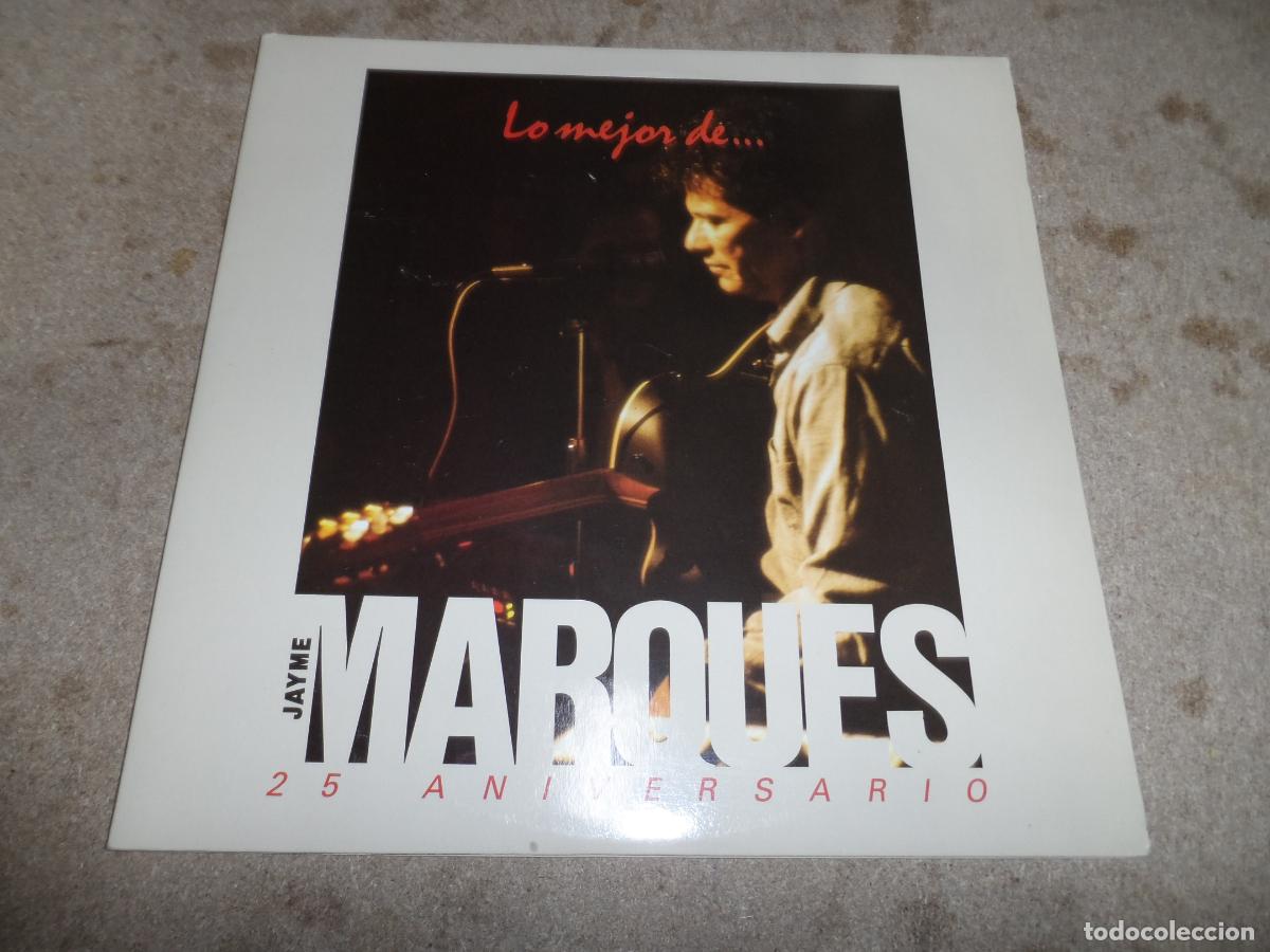 Discos de vinilo: JAYME MARQUES &lrm;- LO MEJOR DE JAYME MARQUES - 25 ANIVERSARIO (SPAIN 1989) (2 LPS) (FIRMADO)