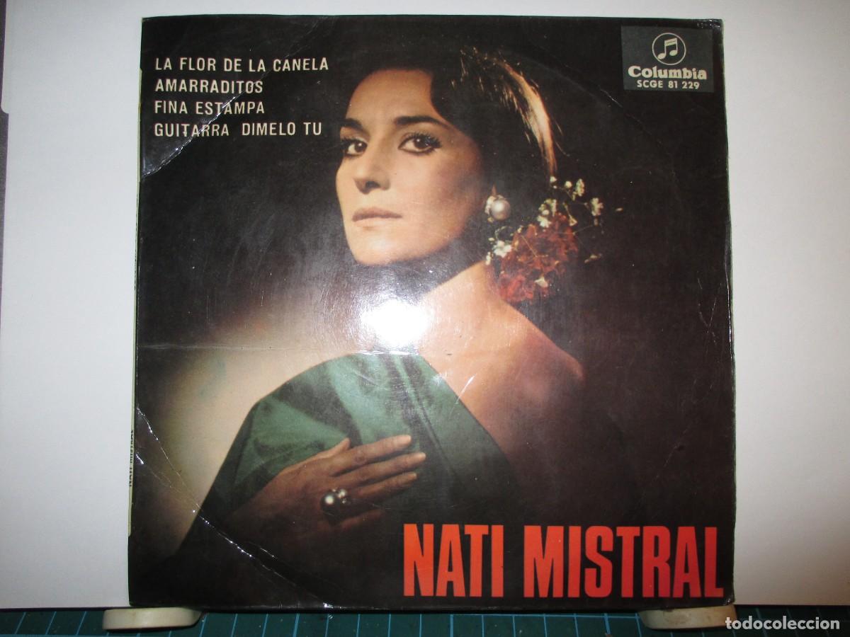 Discos de vinilo: 888- Vinilo EP Nati Mistral - La flor de la canela (Columbia, 1966)
