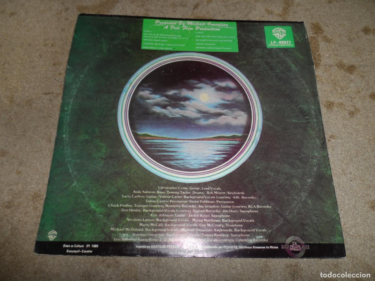 Discos de vinilo: Christopher Cross &lrm;&ndash; Christopher Cross (ECUADOR 1980) - Foto 2
