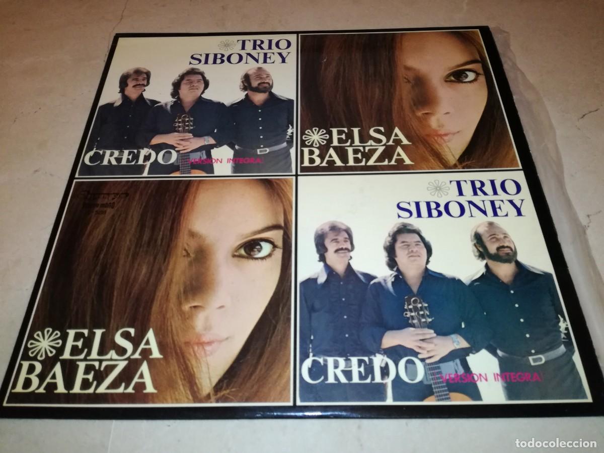 Discos de vinilo: CREDO VERSION COMPLETA TRIO SIBONEY ELSA BAEZA