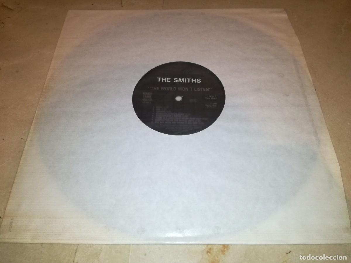 Discos de vinilo: VINILO DE THE SMITHS-THE WORLD WON&acute;T LISTEN-ORIGINAL ESPA&Ntilde;OL 1987