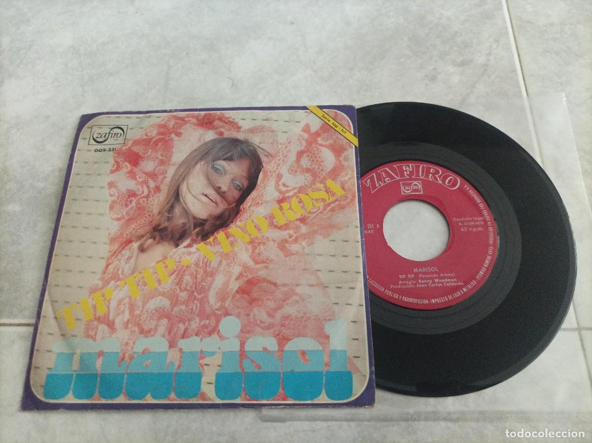 Discos de vinilo: Marisol single Tip Tip