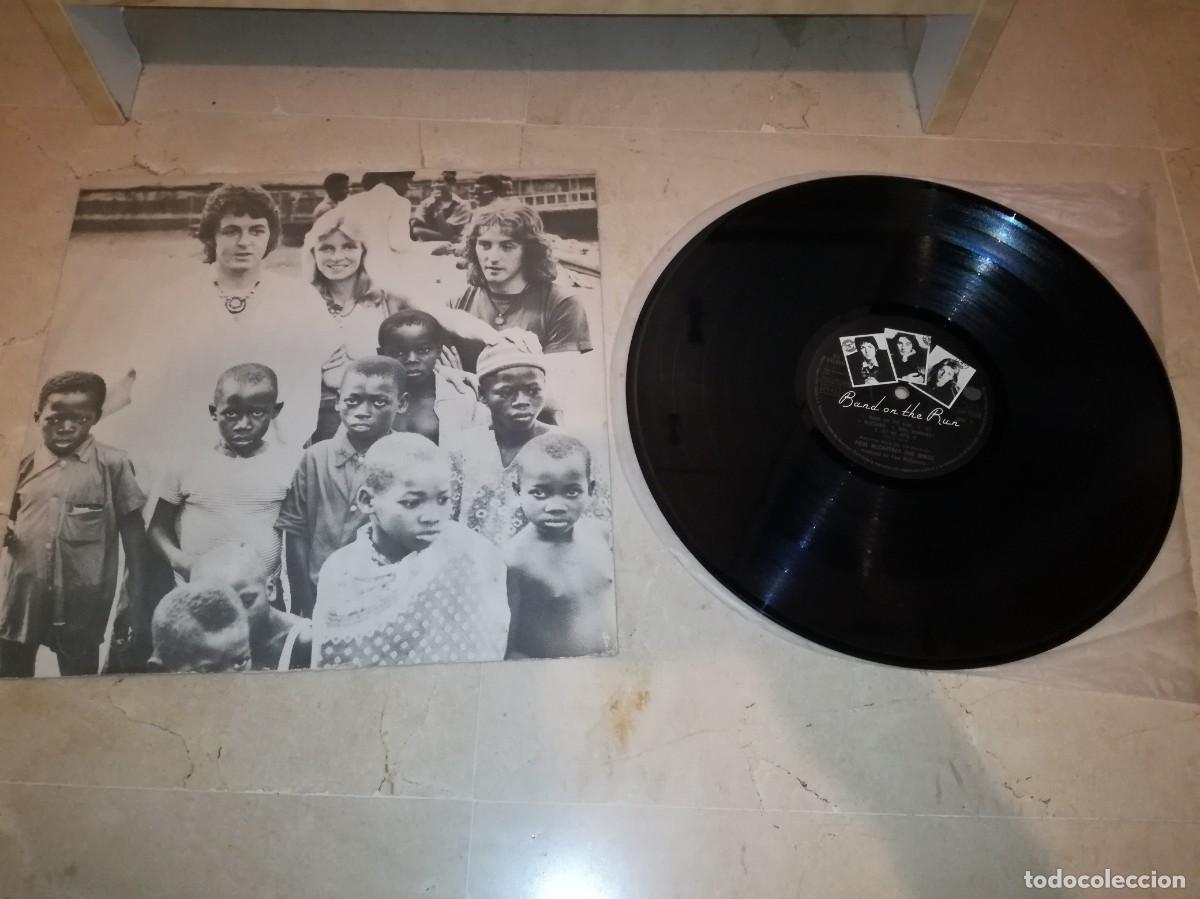 Discos de vinilo: VINILO DE PAUL McCARTNEY AND WINGS-BAND ON THE RUN-CONTIENE ENCARTE-ORIGINAL ESPA&Ntilde;OL 1973