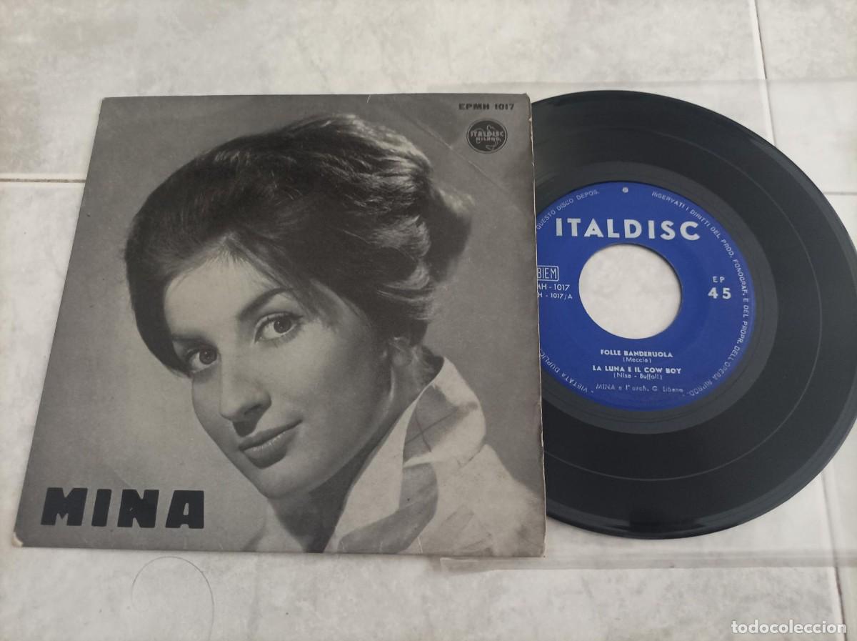 Discos de vinilo: Mina ep original Italia