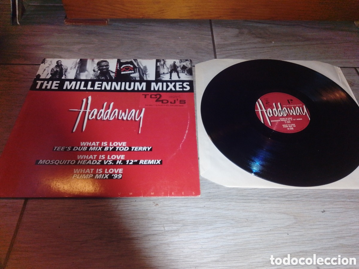 Discos de vinilo: HADDAWAY - WHAT IS LOVE - MAXI - GERMANY - LV -