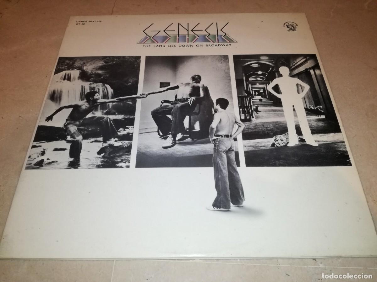 Discos de vinilo: GENESIS-THE LAMB LIES DOWN ON BROADWAY-DOBLE LP-ORIGINAL ESPA&Ntilde;OL 1974-EN BUEN ESTADO