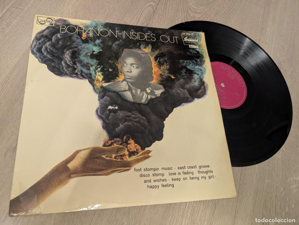 Discos de vinilo: BOHANON - INSIDES OUT ..LP DE BRUNSWICK DE ZAFIRO . ESPA&Ntilde;OL - 1975 - EDICION ORIGINAL