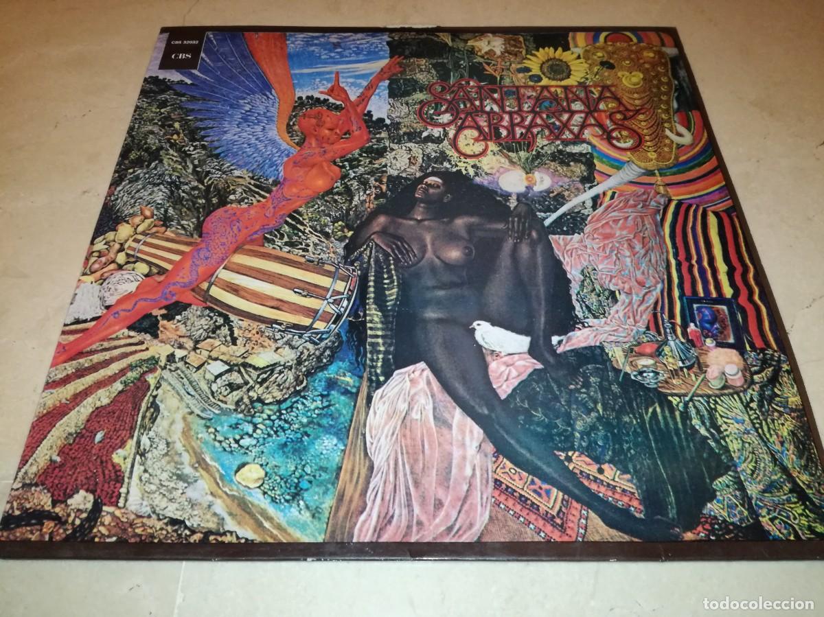 Discos de vinilo: SANTANA-ABRAXAS-EDICI&Oacute;N ESPA&Ntilde;OLA-VINILO EN MUY BUEN ESTADO