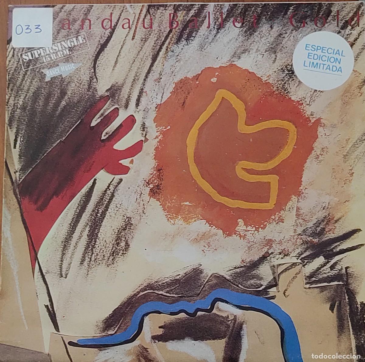Discos de vinilo: Spandau Ballet &ndash; Gold (1983, Chrysalis &ndash; CHSC 2775)