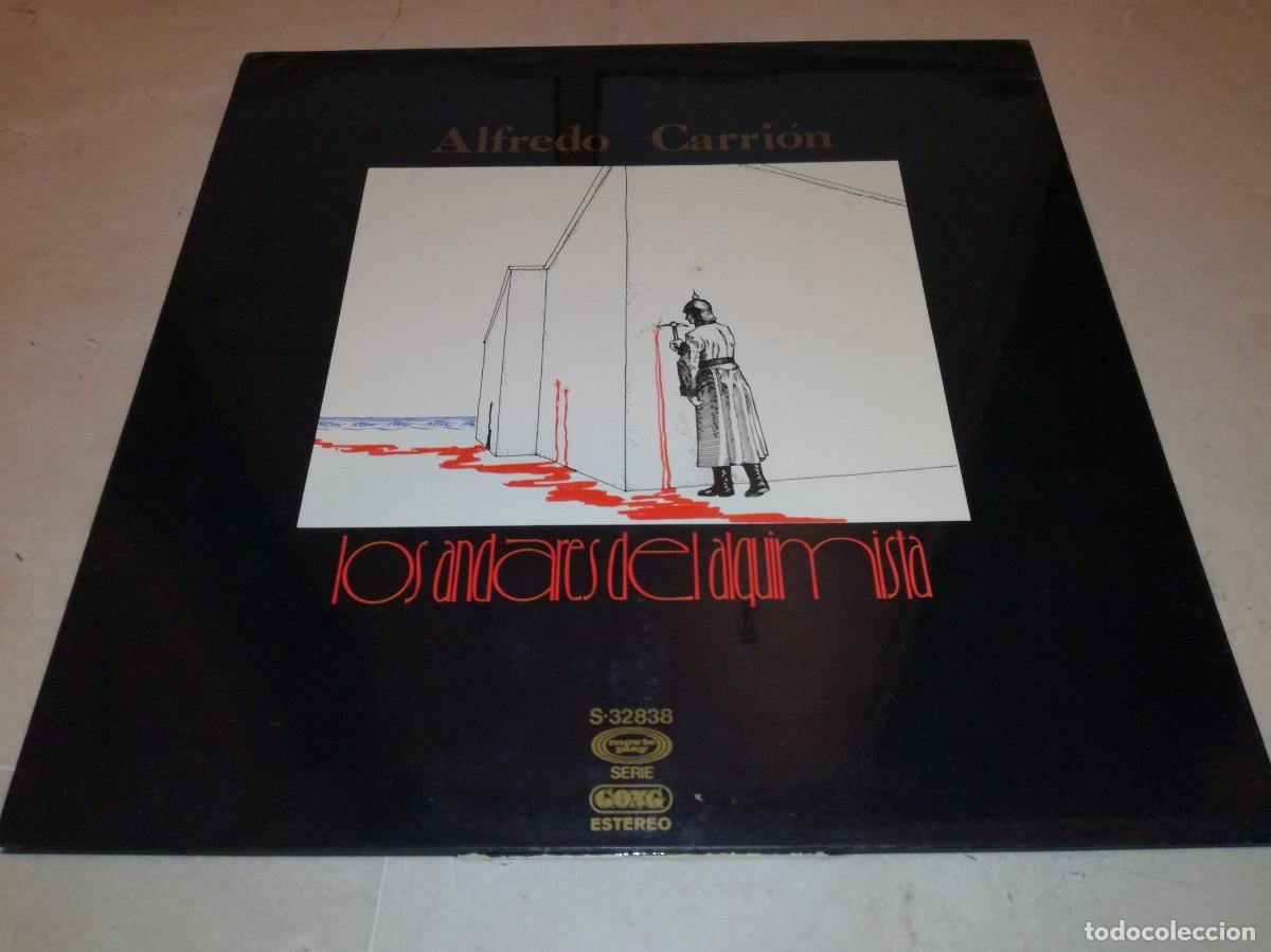 Discos de vinilo: ALFREDO CARRI&Oacute;N-LOS ANDARES DEL ALQUIMISTA-GATEFOLD-ORIGINAL 1976