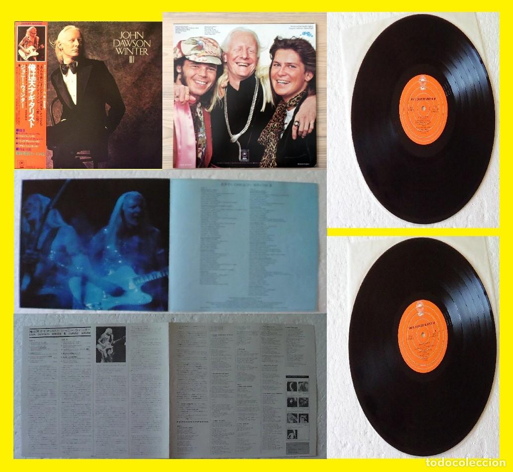 Discos de vinilo: JOHNNY WINTER / john dawson winter III 1974 RARA 1&ordf; EDIC ORIG USA + ENCARTE, TODO EXC