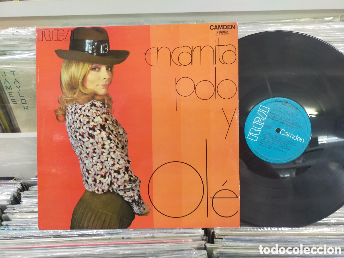 Discos de vinilo: Encarnita Polo y ol&eacute;! LP 1971 escuchado