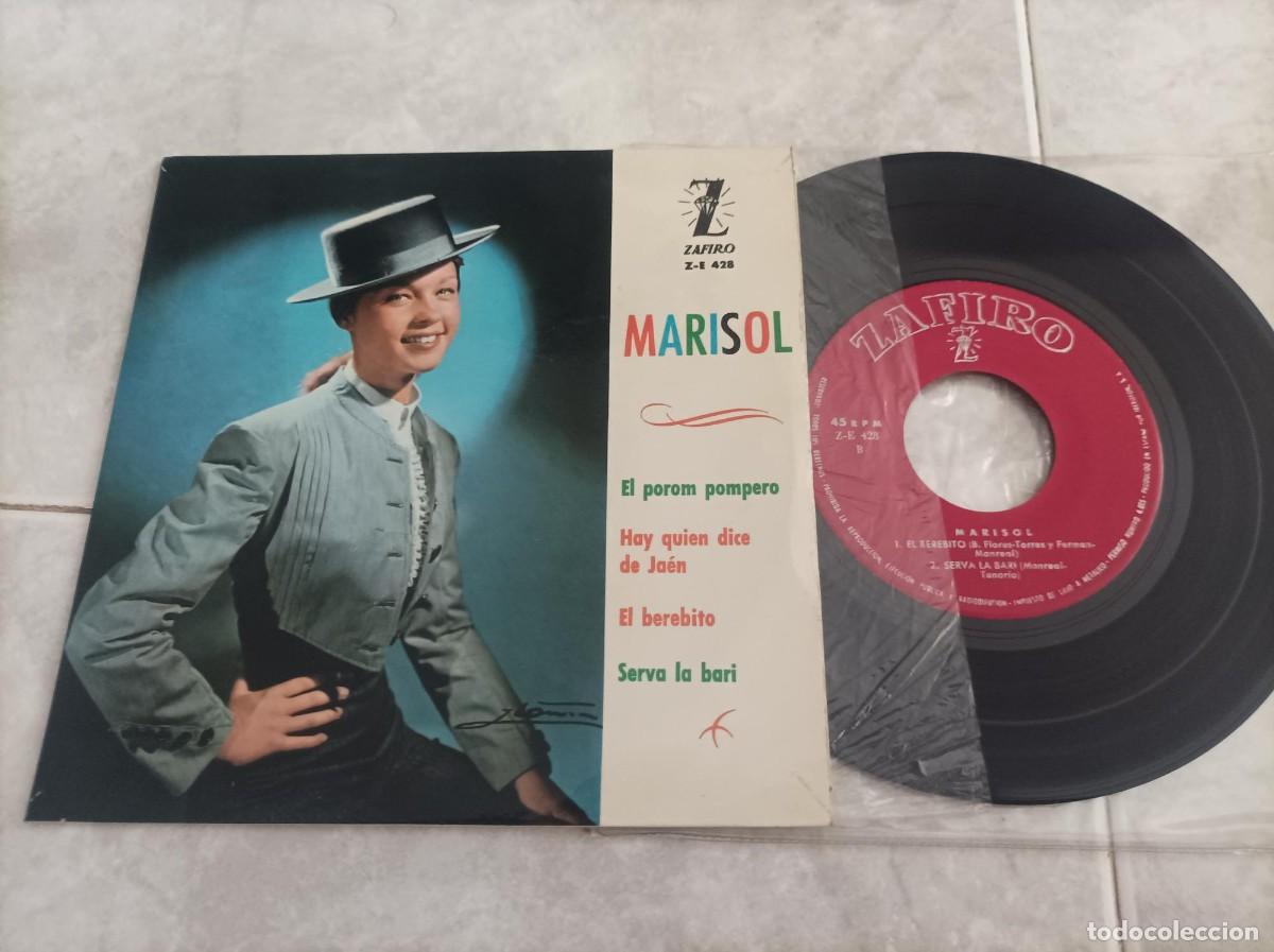 Discos de vinilo: Marisol single el porom pompero