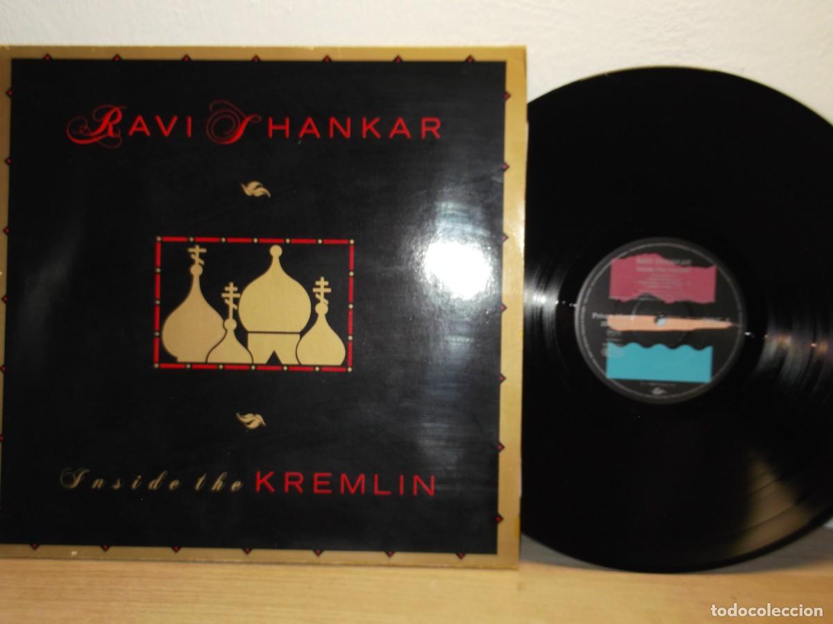 Discos de vinilo: Ravi Shankar Inside the Kremlin (1989 GERMANY ) LP