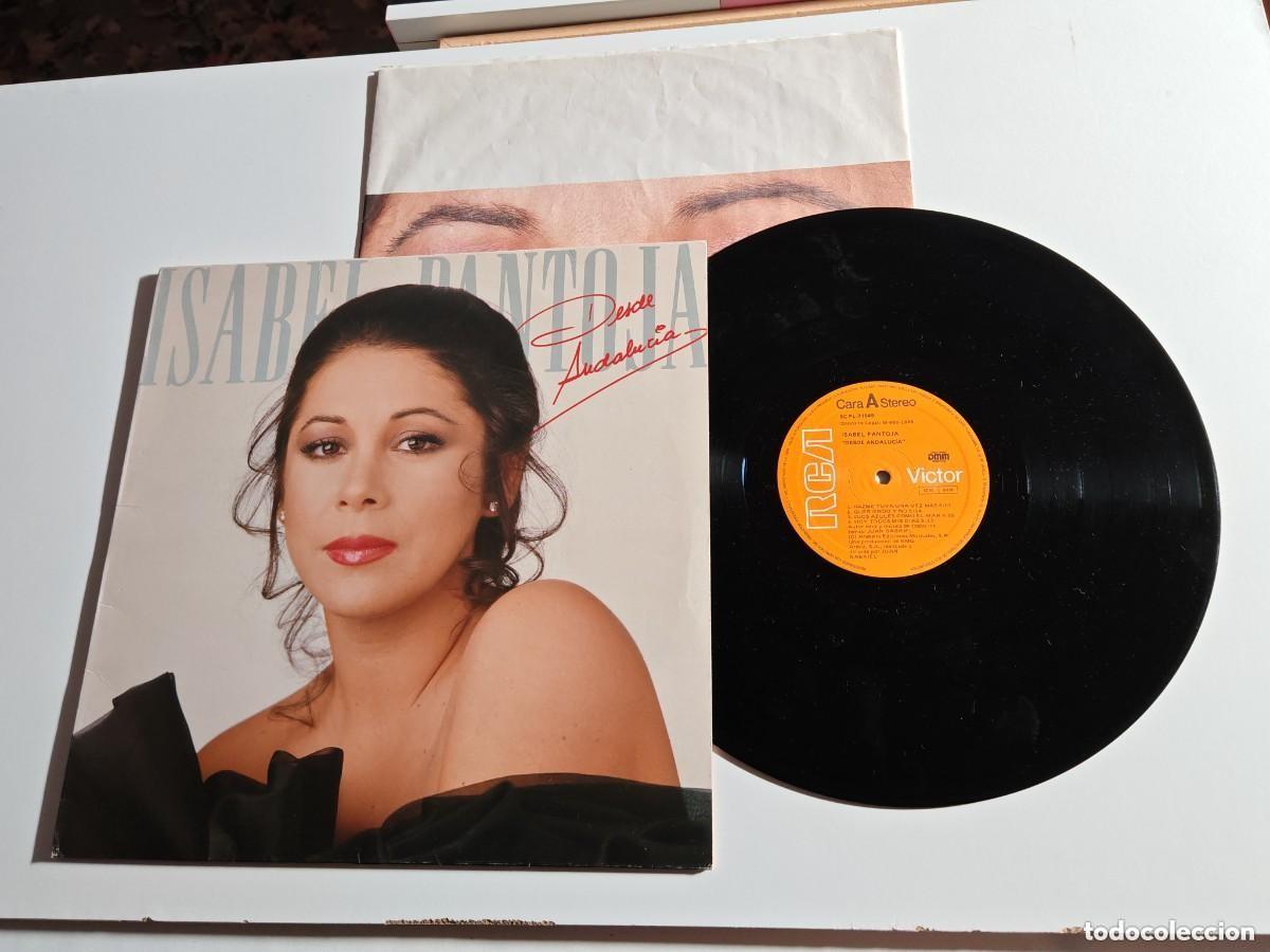 Discos de vinilo: Isabel Pantoja, desde Andalucia VINILO SEGUNDA MANO. Compra M&iacute;nima 5 euros