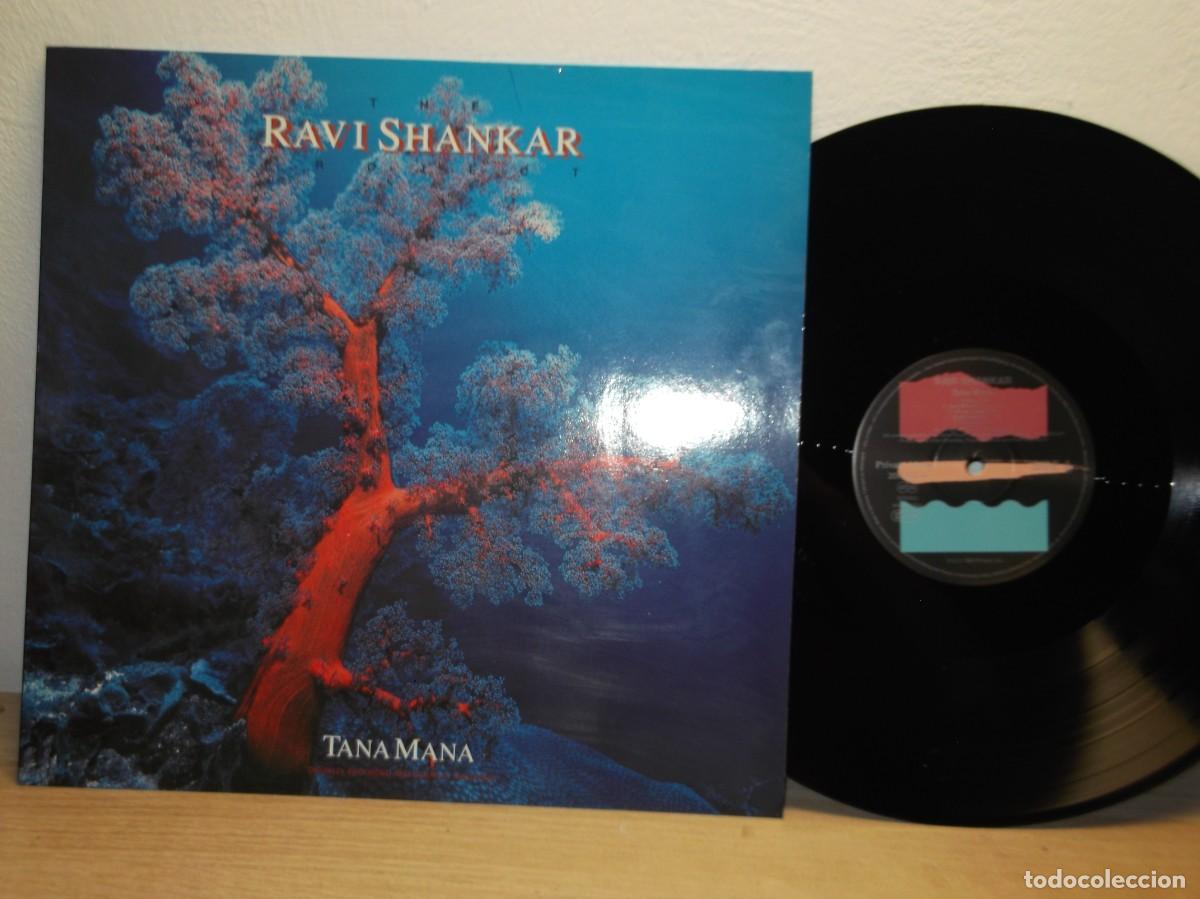 Discos de vinilo: The Ravi Shankar Project &ndash; Tana Mana (1989 GERMANY ) LP
