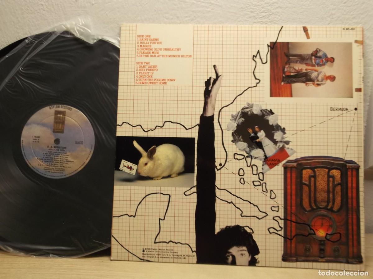 Discos de vinilo: B.A. Robertson Bully For You LP 1981 - Foto 2