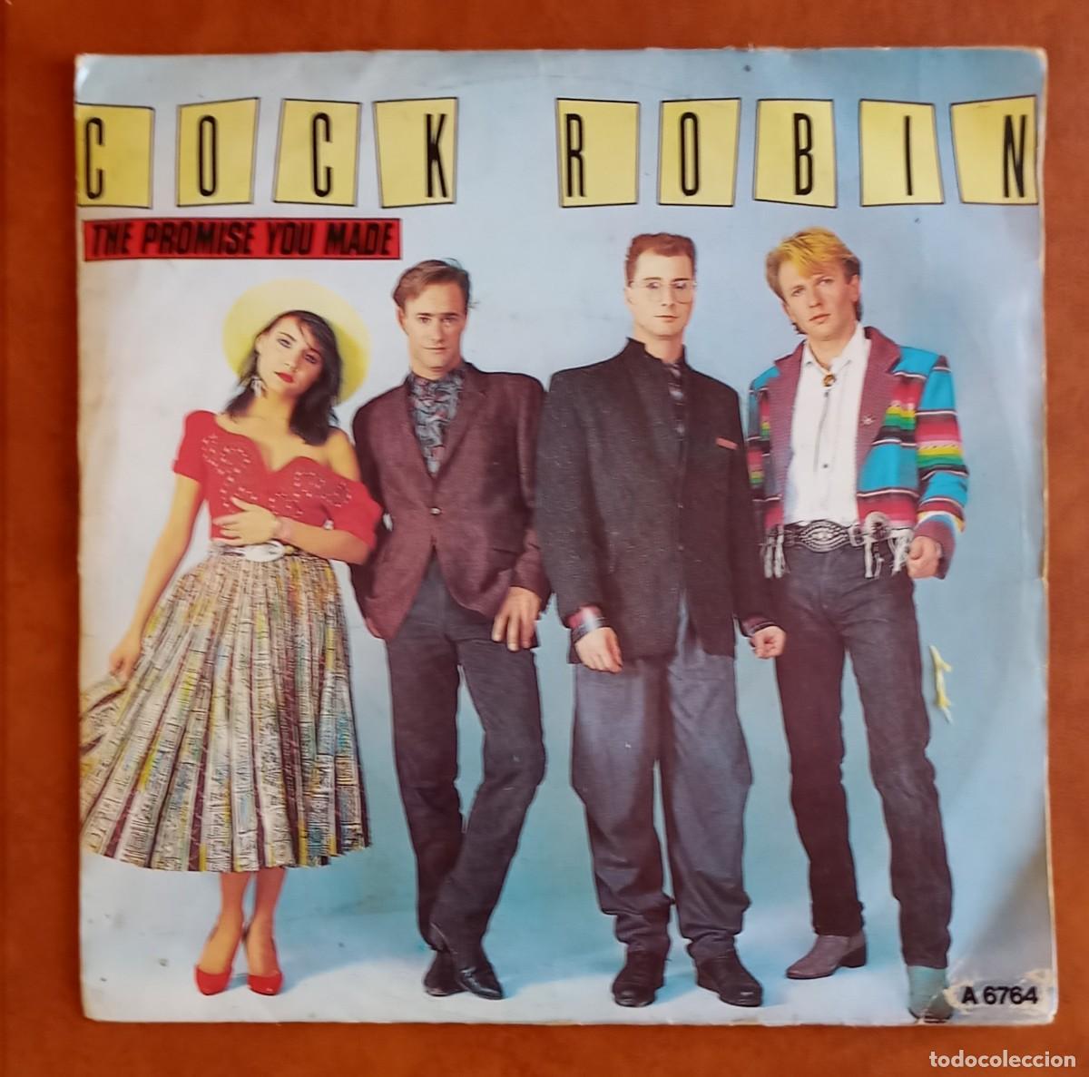 Discos de vinilo: Cock Robin - The Promise You Made (Vinyl, 7&rdquo;, 45 RPM, Single)