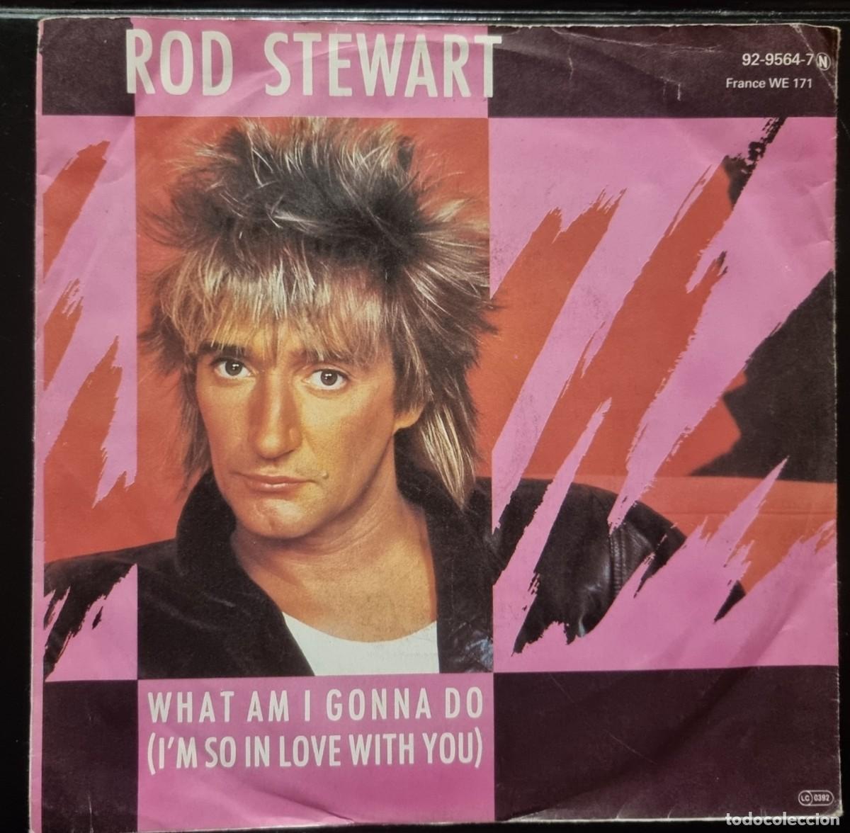 Discos de vinilo: ROD STEWART - What Am I Gonna Do (I'm So In Love With You)