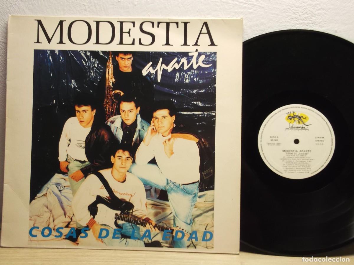 Discos de vinilo: Modestia Aparte - COSAS de la edad LP 1990