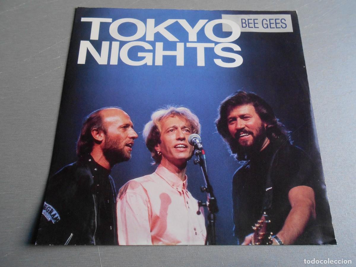 Discos de vinilo: BEE GEES, SG, TOKYO NIGHTS + 1, A&Ntilde;O 1989, WB RECORDS 922.782-7, MADE IN GERMANY