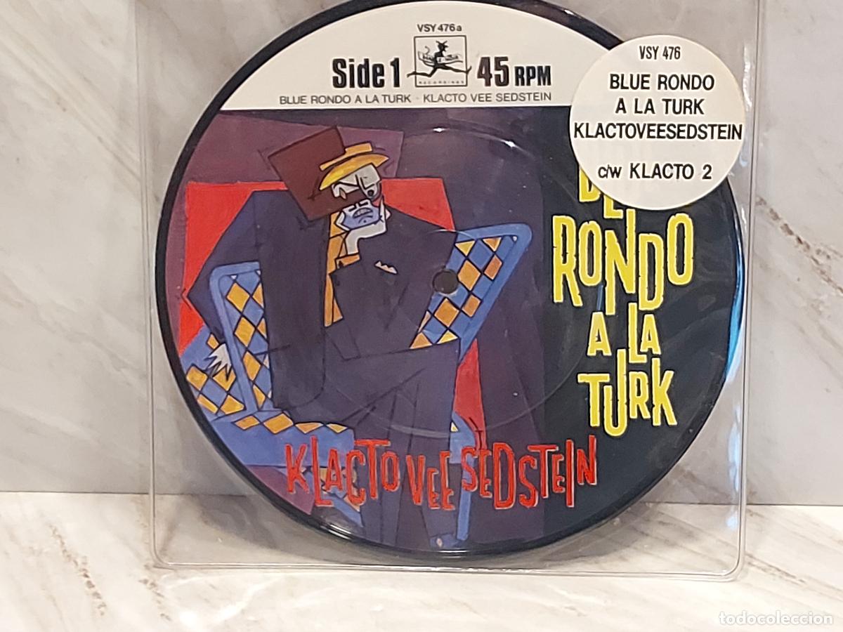 Discos de vinilo: PICTURE DISC 7&rdquo; | BLUE RONDO &Agrave; LA TURK | KLACTO VEE SEDSTEIN | VIRGIN VSY 476 | UK 1982
