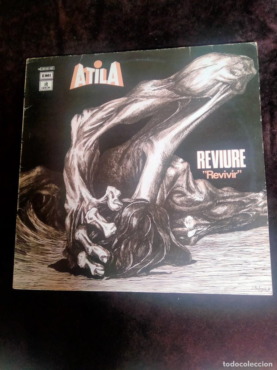 Discos de vinilo: atila reviure revivir - disco como nuevo portada bien