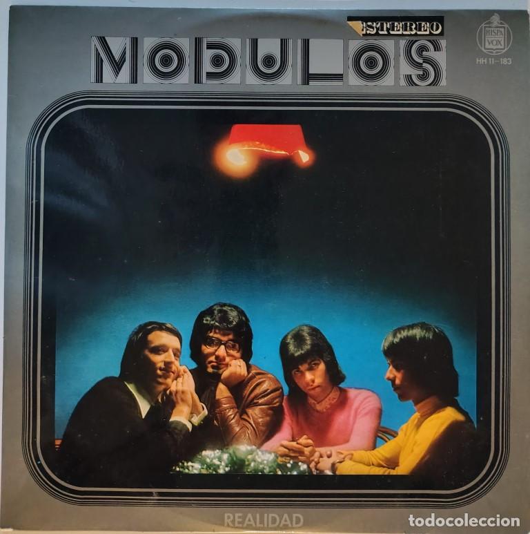 Discos de vinilo: M&oacute;dulos. Realidad. Hispavox (HH 11-183 ), Spain 1970 primer LP original POKORA