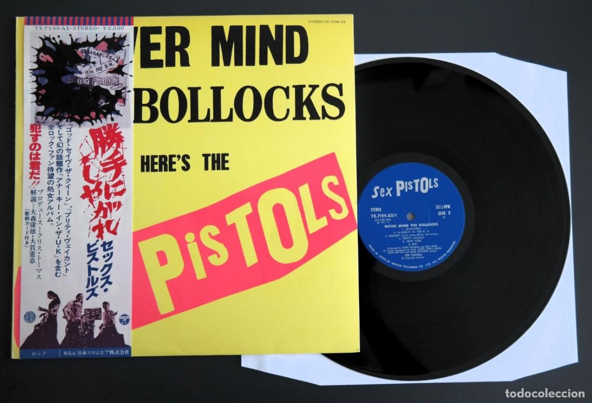 Discos de vinilo: Never Mind The Bollocks Here's The Sex Pistols / Rare Japanese 1st Legend Punk Release