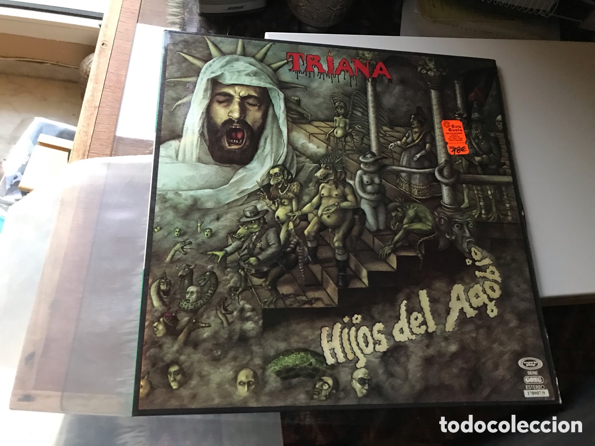 Discos de vinilo: Hijos del agobio. Triana - Foto 2