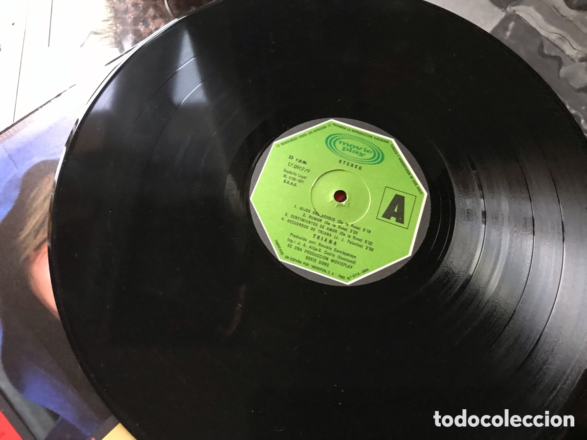 Discos de vinilo: Hijos del agobio. Triana - Foto 7