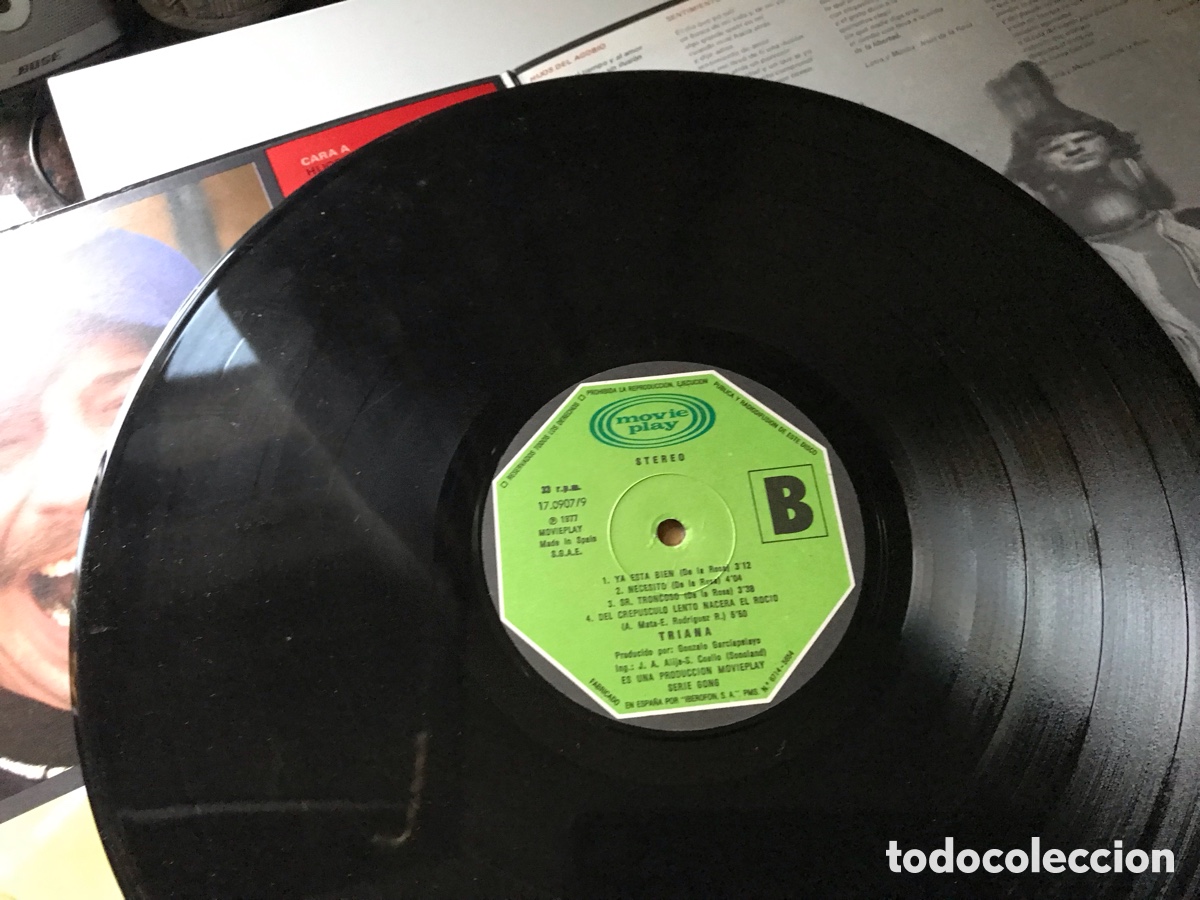 Discos de vinilo: Hijos del agobio. Triana - Foto 8