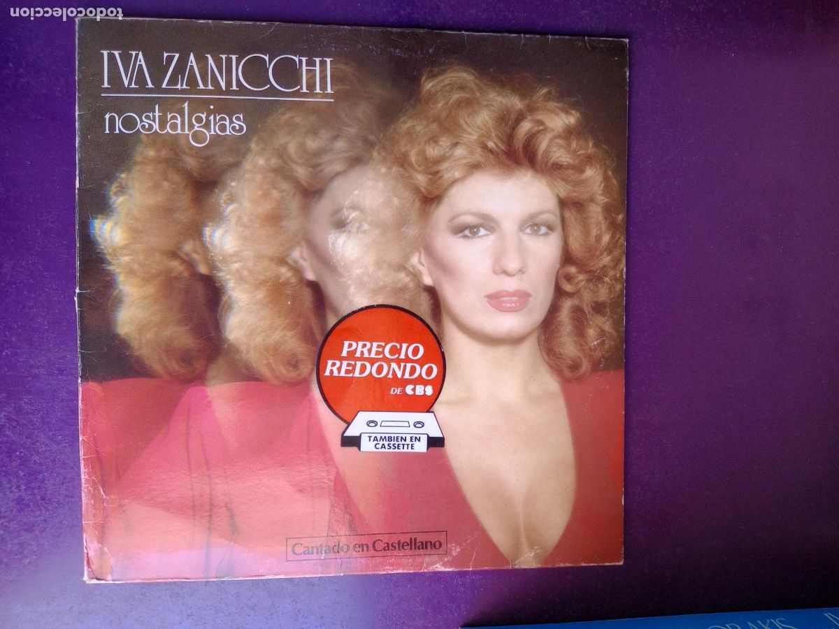 Discos de vinilo: Iva Zanicchi &ndash; Nostalgias - Canta En Espa&ntilde;ol - LP RCA 1983 EDICION ESPA&Ntilde;OLA - ITALIA POP, POCO USO