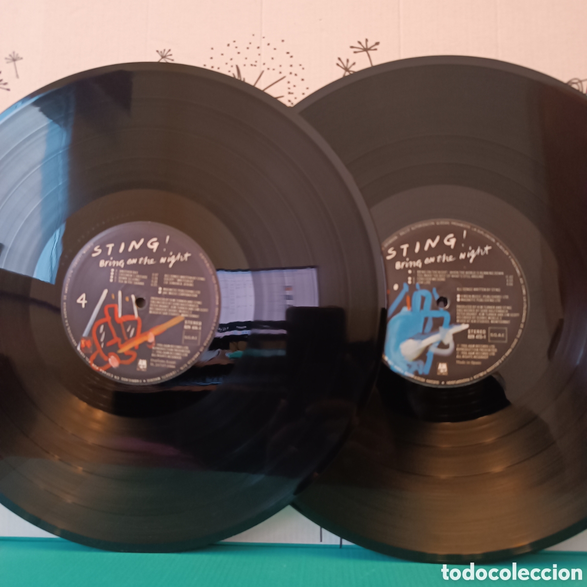 Discos de vinilo: STING. BRING ON THE NIGHT. 2x VINILO. LP. 1986 - Foto 8