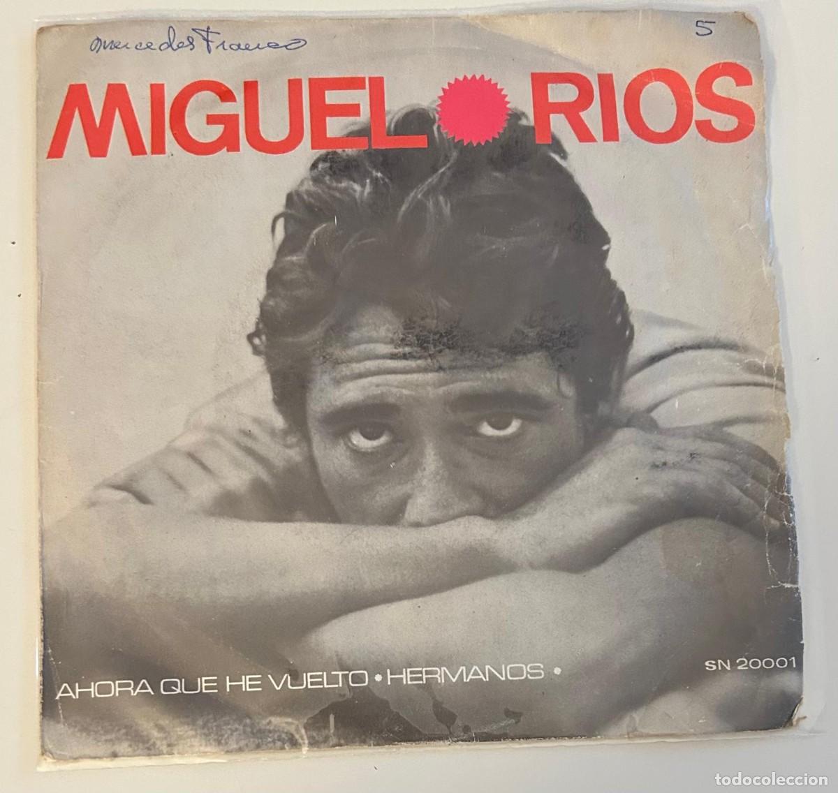 Discos de vinilo: MIGUEL R&Iacute;OS - AHORA QUE HE VUELTO - 1968