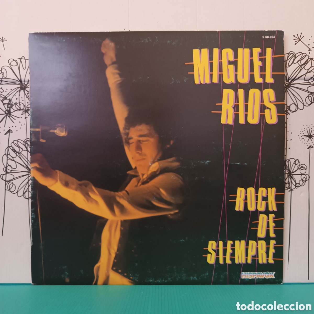 Disques de vinyle: MIGUEL R&Iacute;OS. ROCK DE SIEMPRE. LP. 1982. HISPAVOX