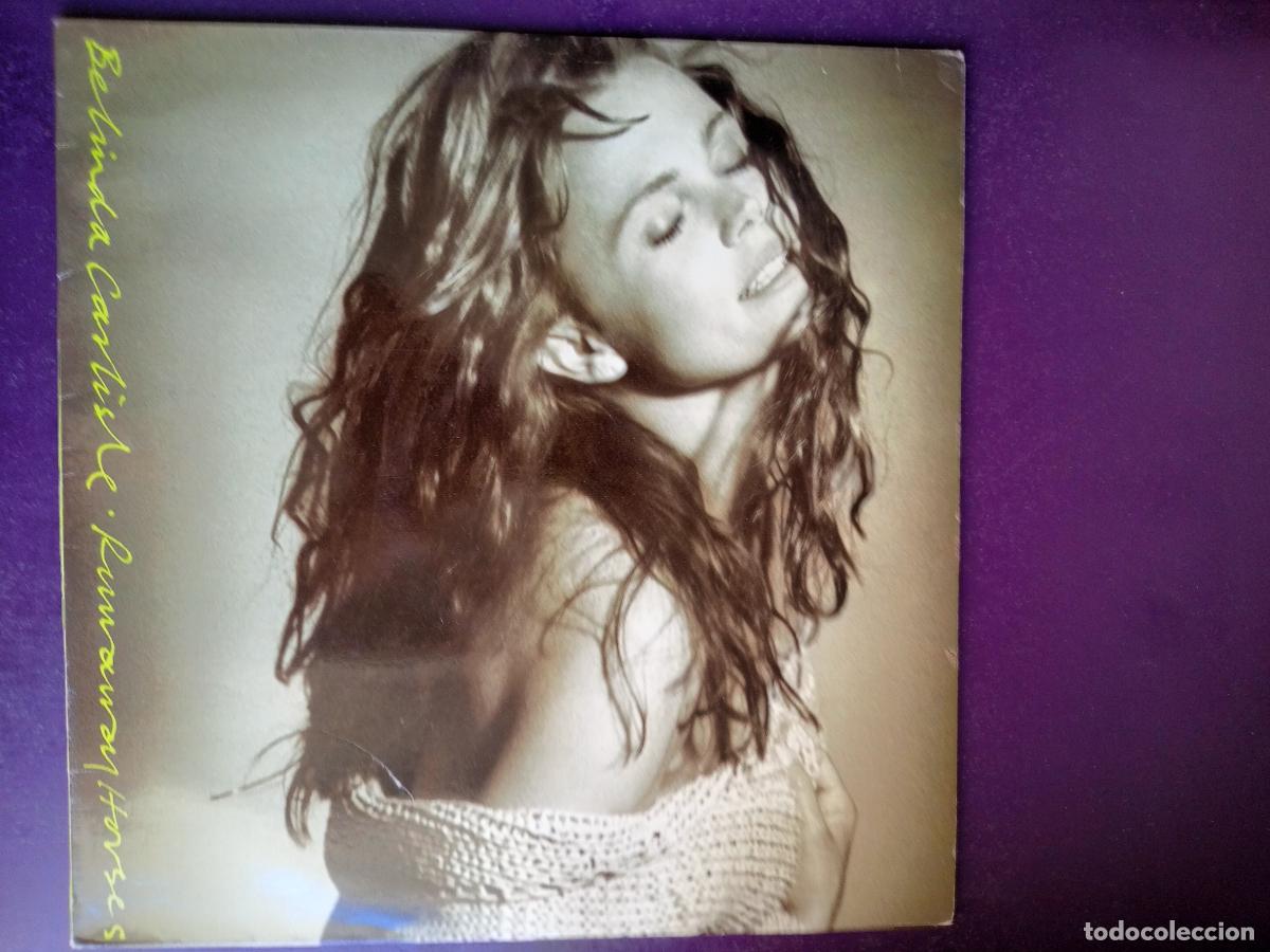 Disques de vinyle: Belinda Carlisle &ndash; Runaway Horses - LP VIRGIN 1989 - MUY POCO USO - POP ROCK 80'S