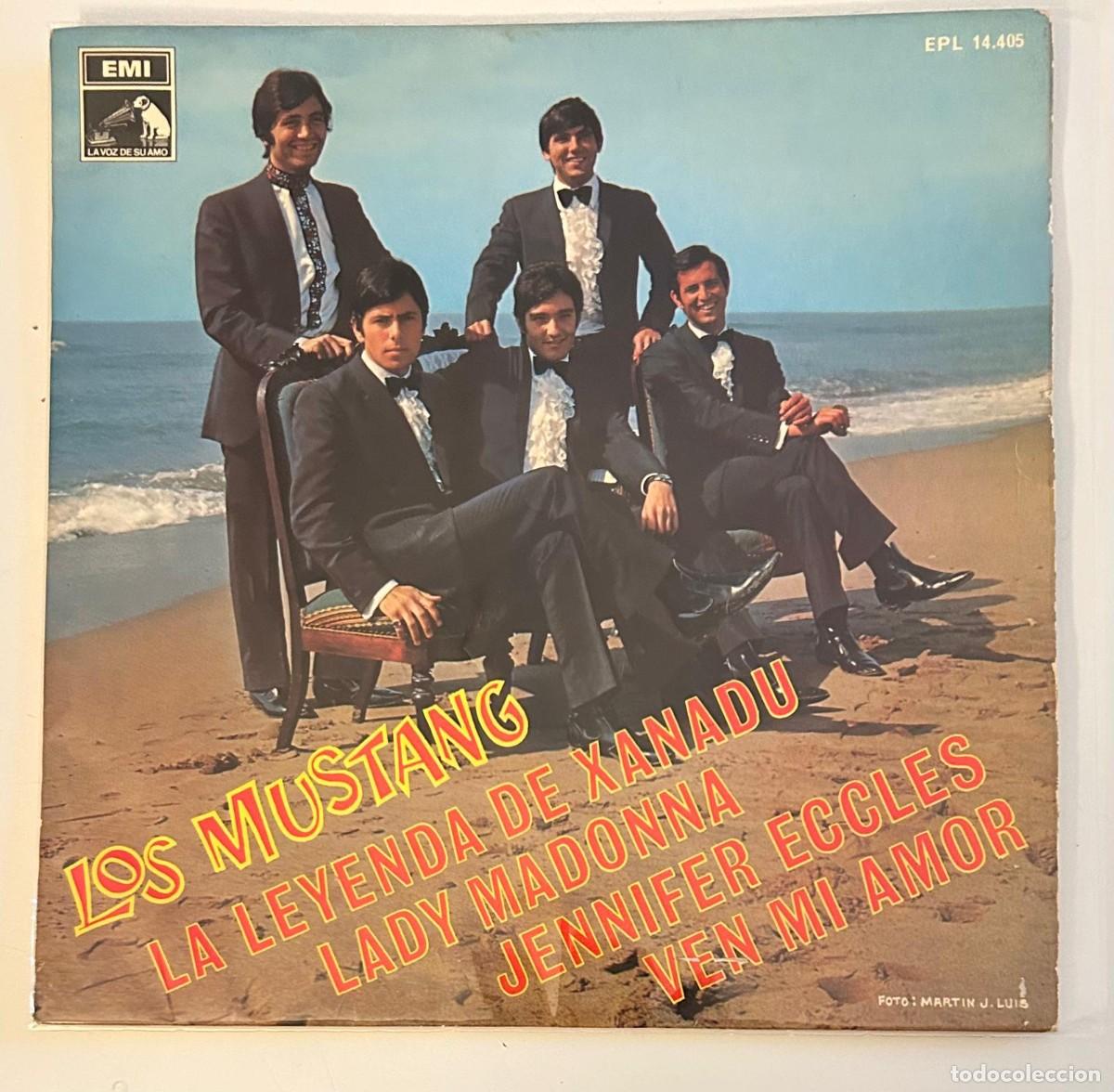 Discos de vinilo: LOS MUSTANG - COVER BEATLES - 1965