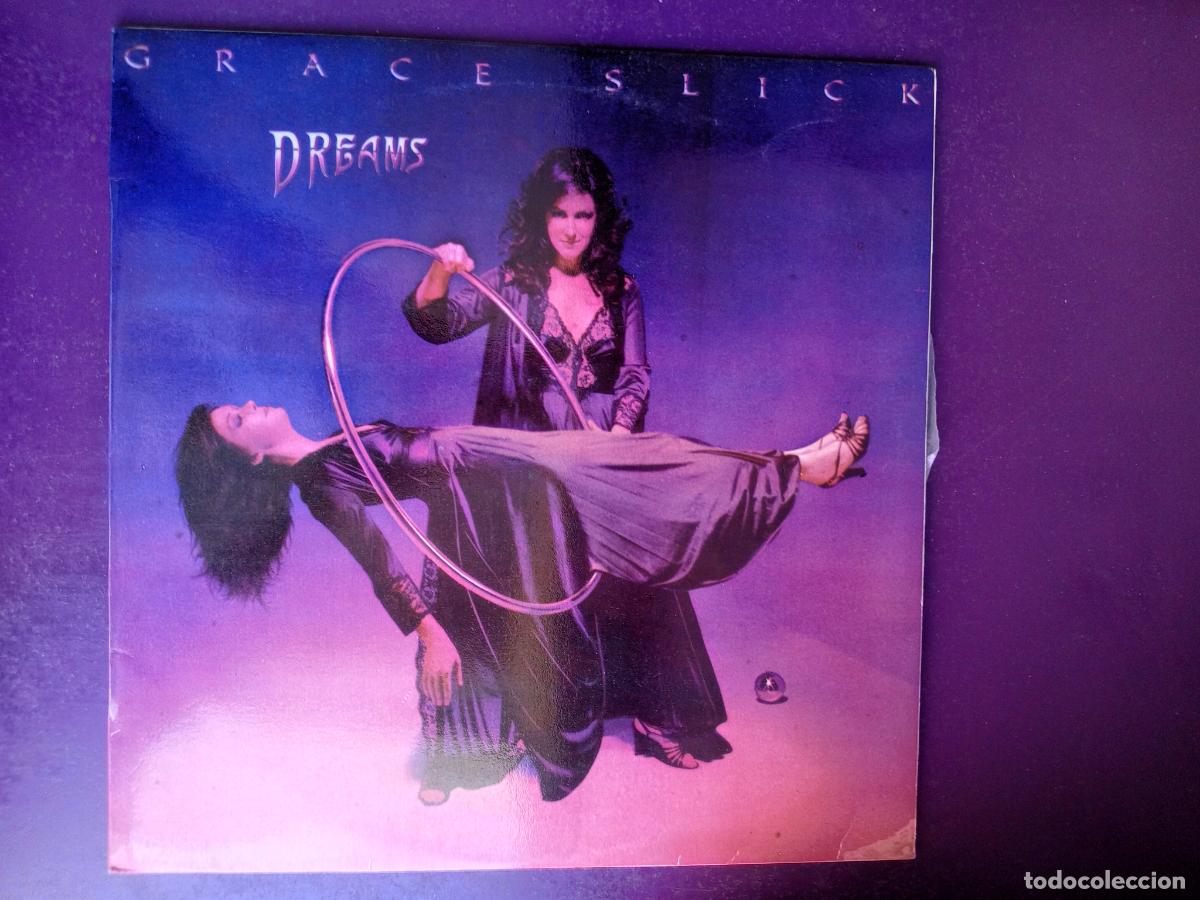 Discos de vinilo: Grace Slick &ndash; Dreams - LP RCA 1980 - HARD ROCK 70'S 80'S - JEFFERSON AIRPLANE