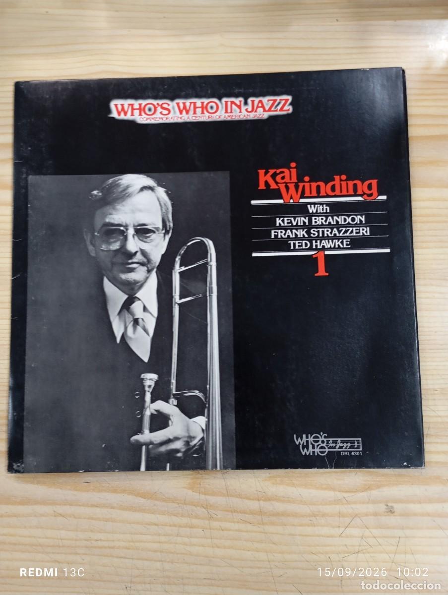 Discos de vinilo: Lp -Kai Winding &ndash; Con kevin Brandon - Frank Strazzeri - Ted hawkw