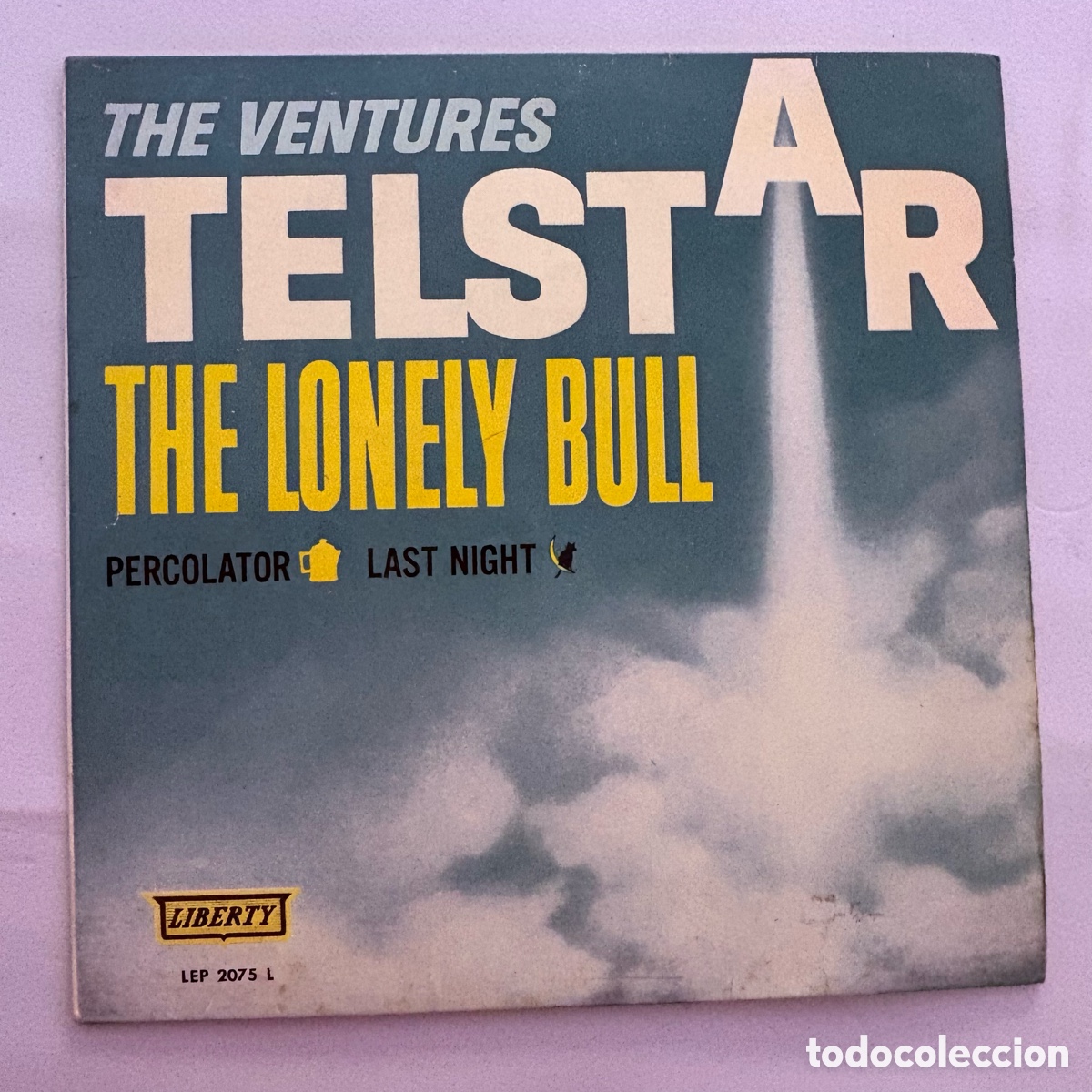 Discos de vinilo: single ep 7'' The Ventures &ndash; Telstar edicion espa&ntilde;ola de 1963