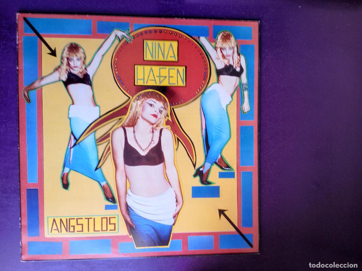 Discos de vinilo: Nina Hagen &lrm;&ndash; Angstlos - LP CBS 1983 - NEW WAVE 80'S , DUB, ELECTRONICA
