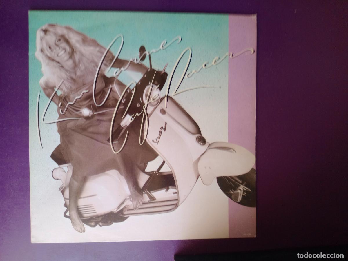 Discos de vinilo: Kim Carnes &ndash; Caf&eacute; Racers - LP EMI 1983 - POP ROCK 80'S - SIN USO