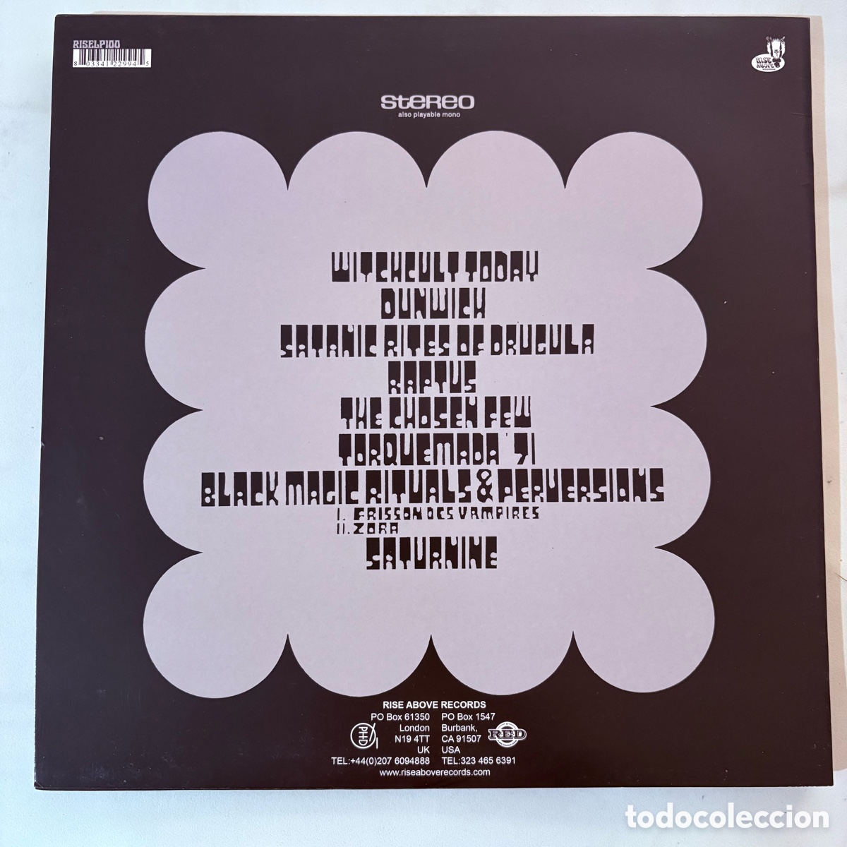 Discos de vinilo: doble lp Electric Wizard Witchcult Today vinilo transparente - Foto 2