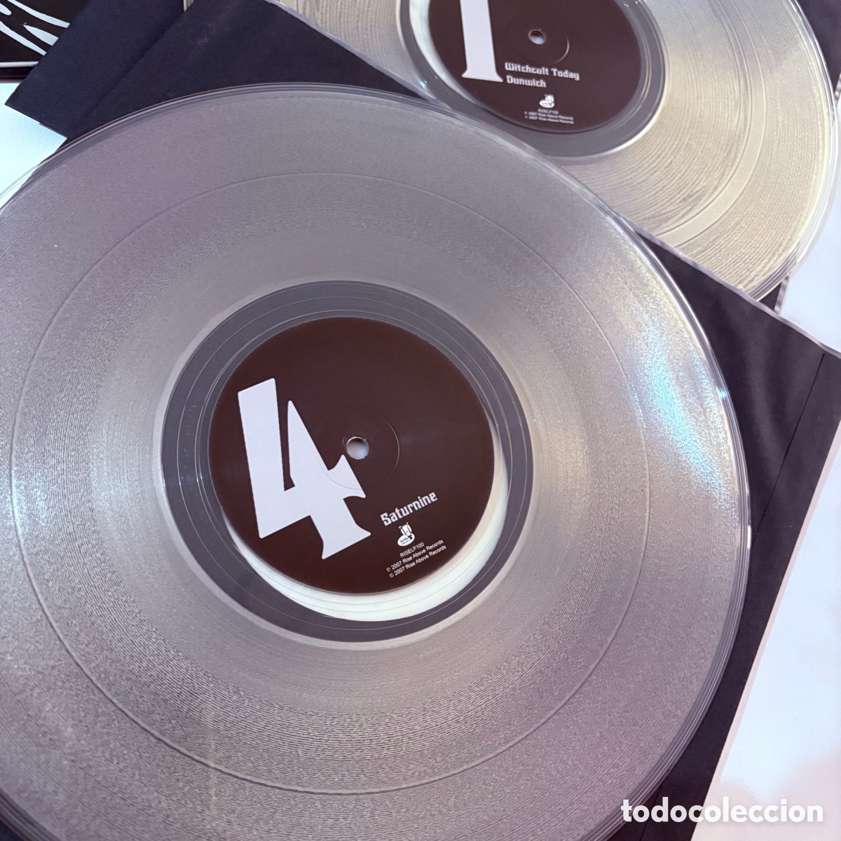 Discos de vinilo: doble lp Electric Wizard Witchcult Today vinilo transparente - Foto 6