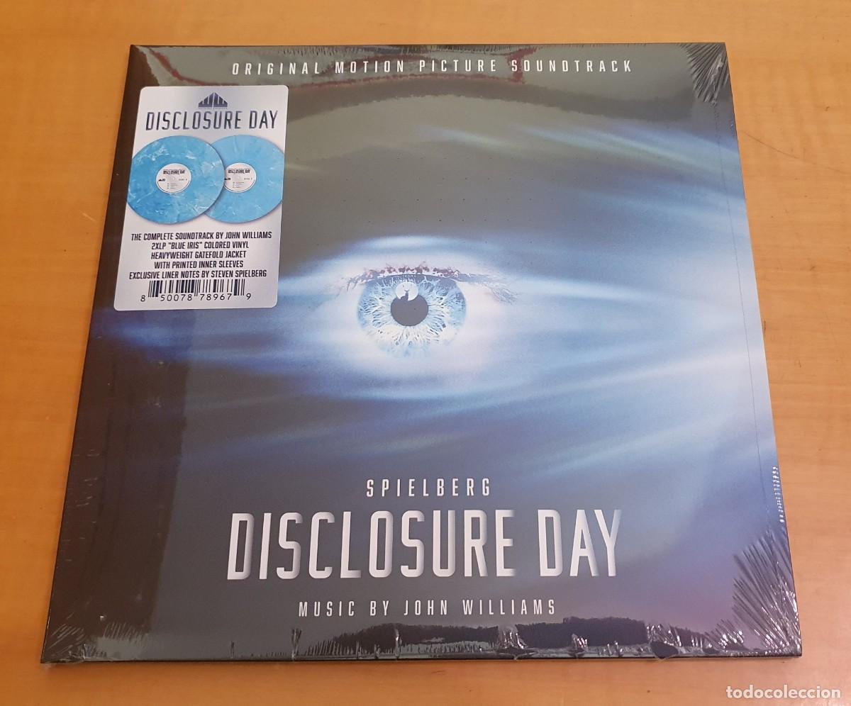 Discos de vinilo: Banda sonora doble vinilo de EL D&Iacute;A DE LA REVELACI&Oacute;N (Disclosure Day) John Williams. Waxwork Records