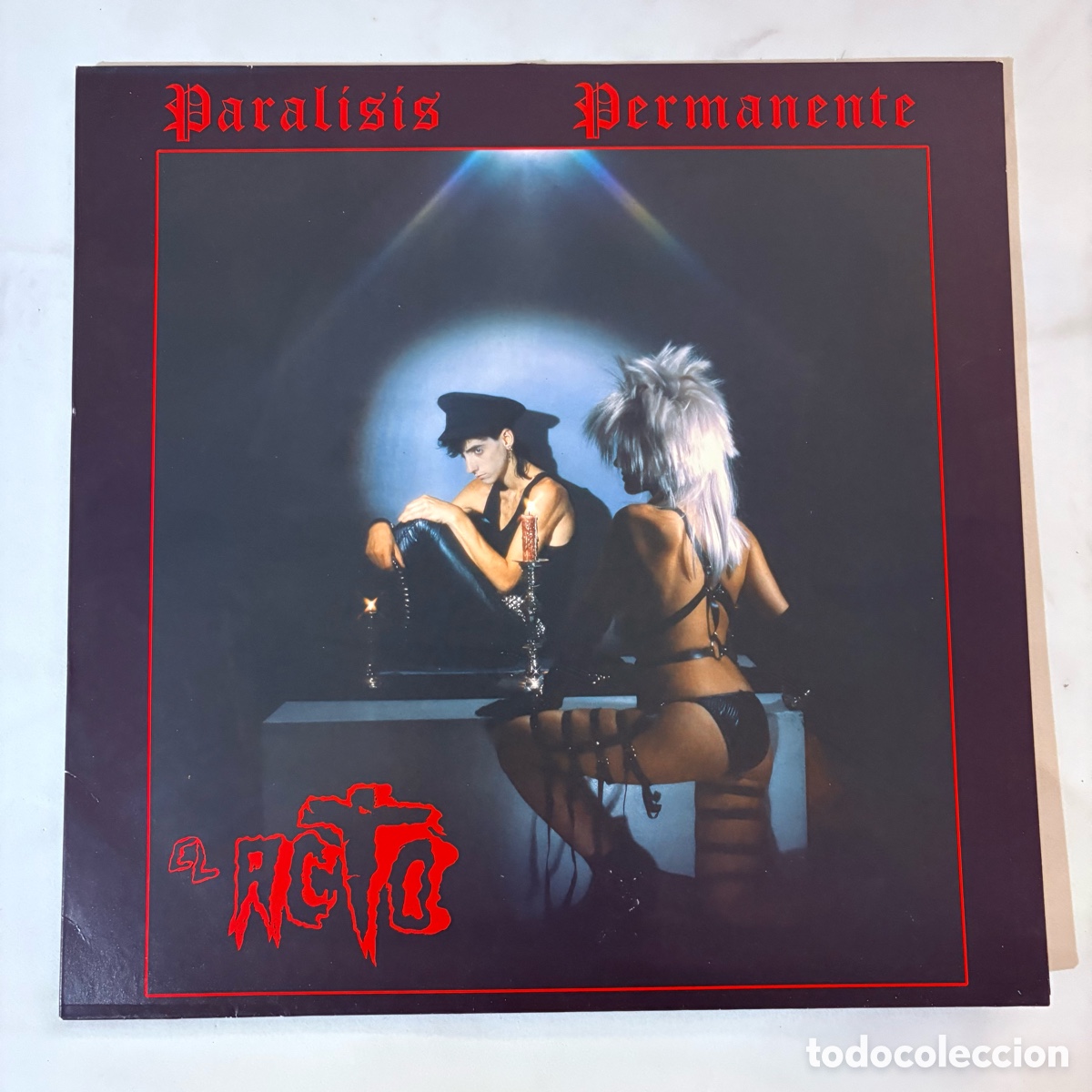 Discos de vinilo: lp Paralisis Permanente &lrm;&ndash; El Acto vinilo rojo del 2017