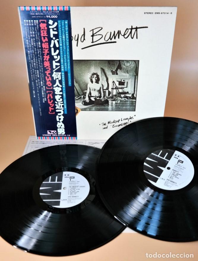 Discos de vinilo: Syd Barrett &lrm;&ndash; The Madcap Laughs / Barrett - Extrem Rare EMI Promo Release With OBI