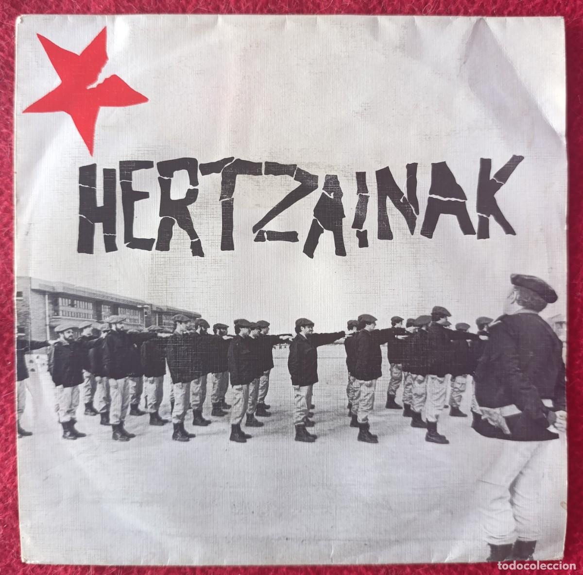 Discos de vinilo: HERTZAINAK &ndash; EH TXO! - SIGARILLOS AMARILLOS 7&rdquo; 1984 PUNK ROCK