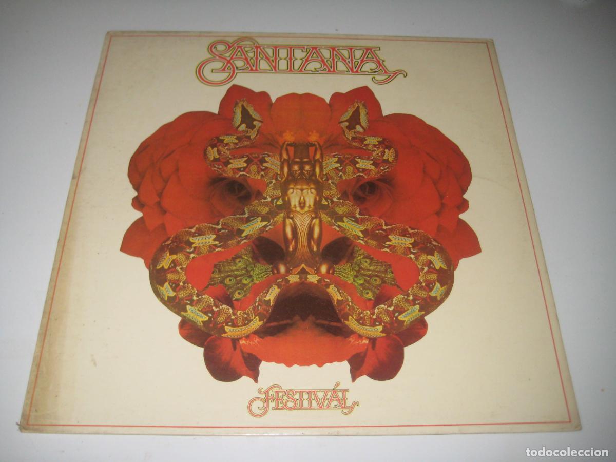 Discos de vinilo: Santana - Festival LP
